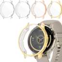 4 Pack for Garmin Venu 3s 41mm Screen Protector Case, Soft TPU Bumper Full Coverage Protective Accessories