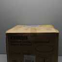 Adjustable Height Swivel Bar Stools Set of 3, 22-29 Inch Industrial Vintage Bar Counter Height Stools with Thicken Premium Bonded Leather Seats & Updated Footrests, Easy Assembly, Black