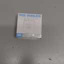 Wireless Earbuds Bluetooth 5.3 Headphones, 40Hrs Playback Stereo Ear Buds with LED Display Charging Case IPX7 Waterproof in-Ear Earphones with Mic for Phone Tablet Laptop Sports, White