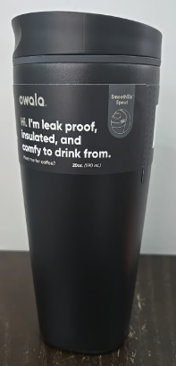 Owala Leak Proof Tumbler Black 20 Oz Owala Leak Proof Tumbler Black 20 Oz