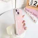 Lovmooful for iPhone 15 Case Cute Glitter Bowknot-Pink Diamond