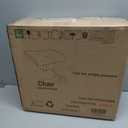 VECELO Foot Rest Under Desk Ottoman, PU Height Adjustable Footrest with Comfort Padding, Leg Rest for Desk for Relieving Leg Pain, Stiffness, and etc, Black