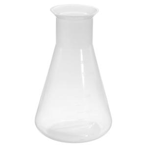PATIKIL 1000ml Plastic Erlenmeyer Flask, 1 Pack Wide Mouth Conical Flask for Laboratory, Clear