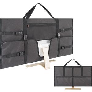 Travel Carrying Bag Compatible with 32" All-in-One Desktop Computer and 32" Monitor (Dark Grey)