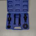 Orion Motor Tech Power Steering Pump Pulley Puller/Installer Tool Set, Pump Pulley Remover Installer Tools Compatible with Ford, GM, and Chrysler Vehicles (Blue)