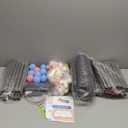 Orian Playpen 50x74 Large Play Yard for Babies and Toddlers, Indoor Outdoor Playpen, Sturdy Baby Play Pen with Mesh Sides, Safe Baby Fence Play Area, Assembly Required/Not Portable, with Storage Bag