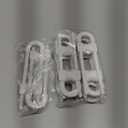 Jetec 10 Pieces Cabinet Locks for Babies, U-Shaped Proofing Drawers Safety Child Locks Adjustable, Easy to Use Childproof Latch for Knob Handle on Kitchen Door Storage Cupboard Closet (White)