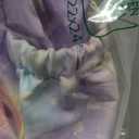 MCWTH School Backpack for Girls, Lightweight Waterproof Cute Rainbow School Bookbag for Teen Kids Students Elementary (Rainbow Purple) Large