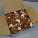 Shappy 50 Pcs Mini Animal Plush Toys Small Stuffed Animals Bulk Cute Tiny Plushies Keychains for Gift Party Carnival Prize (Tiger)