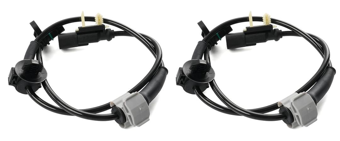 2PCS Front ABS Wheel Speed Sensor Left & Right Compatible with 2014-2020 Chevy Silverado 1500 Suburban Tahoe, GMC Sierra 1500 Yukon XL, Cadillac Escalade ESV ABS Sensor Replace 20971873 23498355