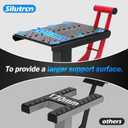600Lbs Capacity Stand No Hydraulic Dirt Bike Stand Lift-Red