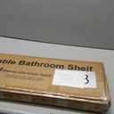 ADOVEL 4 Layer Corner Shower Caddy, Stainless Steel Constant Tension Pole Shower Organizer, Adjustable Corner Shower Shelf, Rustproof 3.3 to 9.8 ft (Black)