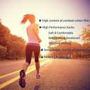 MAGIARTE Womens Cotton Ankle Socks Low Cut Athletic Casual Mutil Color No Show Running Socks for Women (6-9)