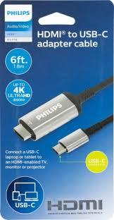 Philips Elite HDMI® to USB-C Video Adapter Cable, 6 ft