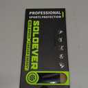 Patella Knee Brace with Side Stabilizers for Men & Women, Adjustable Patellar Tendon Support Strap for Knee Pain, Knee Strap for Running, Meniscus Tear, Arthritis, Tendonitis, Injury Recovery (Black, One Size)