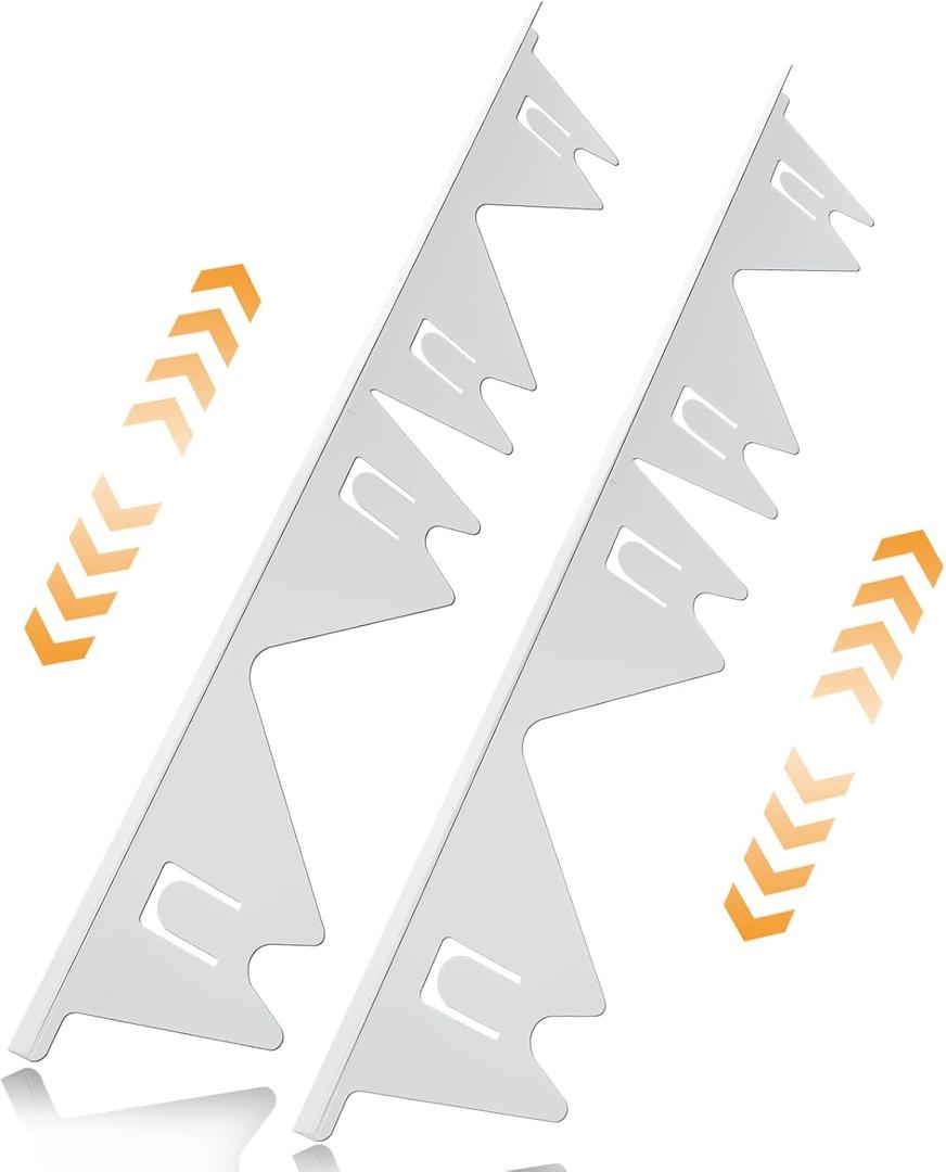 Stove Gap Covers Stainless Steel, 2 Pack Stove Gap Filler Easy Retractable Length 13.8" to 27.5", Width 0.79" ALMCALS Stove Gap Guards Range Trim Kit, Heat Resistant Guard Between Stove Top & Counter