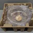 Niteangel Super-Silent Hamster Exercise Wheels - Quiet Spinner Hamster Running Wheels with Adjustable Stand for Hamsters Gerbils Mice Or Other Small Animals (M, Transparent)