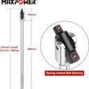 MAXPOWER 24-inch Breaker Bar Dual Drive 3/4-Inch Drive and 1/2-Inch Drive Flex Handle