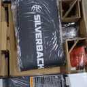 Silverback In-Ground Basketball Hoops, Adjustable Height Tempered Glass Backboard and Pro-Style Flex Rim (60 inch clear)