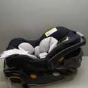 Chicco KeyFit 30 ClearTex Infant Car Seat and Base, Rear-Facing Seat for Infants 4-30 lbs., Includes Infant Head and Body Support, Compatible with Chicco Strollers, Baby Travel Gear, Pewter/Grey