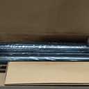 Stair Railing Indoor 6 Feet Hand Rails for Indoor/Outdoor Steps 1.5" Round Porch Railing Wall Mount Aluminum Hand Rails for Indoor Stairs Industrial Staircase Handrails