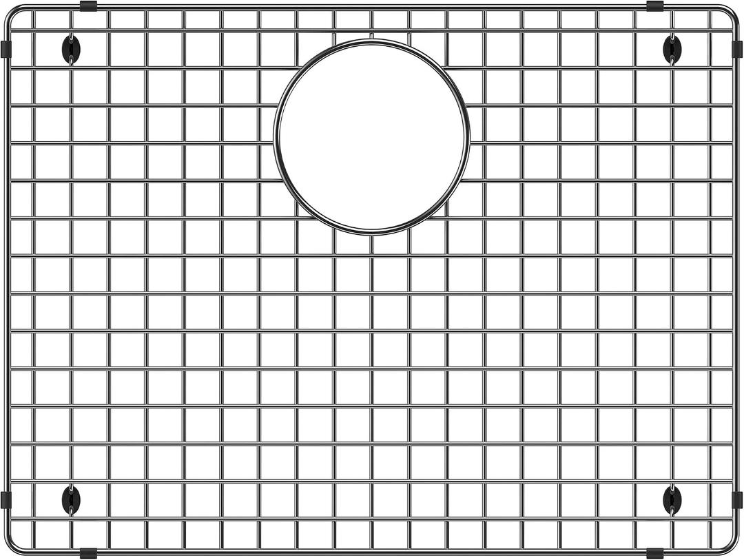 BLANCO 235915 Stainless Steel Bottom Grid for Liven SILGRANIT 25" Kitchen Sink, 15x20x1.57 inches