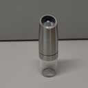 Gravity Electric Salt and Pepper Grinder, Automatic Salt And Pepper Grinder, Adjustable Roughness, Battery Powered, 1 Pack, (Black)