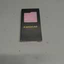 KANGHAR Compatible with iPhone 17 Case 2025, Wallet Silicone Checkered Cute Pattern, Card Holder Camera Protection Soft Slim Shockproof Edge Cover for Girls Women -Hot Pink