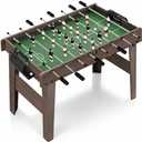 SereneLife Competition Sized Foosball Table, Full Size 48in Portable Soccer with Ball for Home, Arcade Game Room, Board Game for Indoor or Outdoor, Family Game Night, Perfect for Kids and Adults