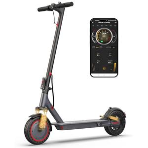 VOLPAM 10 Inches Electric Scooter, Dual Suspension, 19 MPH Top Speed, 500W Powerful Motor, 28 Miles Long Range, Dual Braking, Max Load 264 lbs