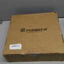 Forbena Corner Bookshelf Wall Mounted Set of 4, Wooden Floating Book Shelves for Nursery, Large Wall Shelving Unit for Living Room Bedroom Bathroom Kitchen Office Classroom Corner 2. Walnut, 12" Depth