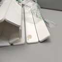 Large Stone Dish Drying Mats for Kitchen Counter,23.6“x 15.3”,EcoFriendly,Foldable quick dry stone mat kitchen,Absorbent Diatomaceous Earth Mats for Dishes Bottles Cups Bathroom Any Countertopwhite