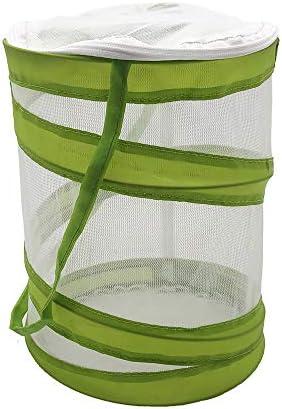 CatYou Mini Insect and Butterfly Habitat Insect Mesh Cage Caterpillars House, Bug Terrarium Pop-up 5.5" x 7" Tall for Kids