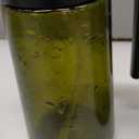 2PCS Olive Oil Dispenser and Oil Sprayer  16oz/470ml Glass Light-Proof Oil Pourer for Kitchen, Air Fryer, Cooking, Salad, and BBQ (Black&Green)