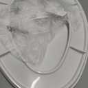 Bemis 7300SLEC Slow Close Toilet Seat, Easy Clean Hinges and Durable Plastic Seat, Made in USA, Elongated, White