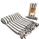 2in1 Beach Towel & Backpack – Made from Premium Turkish Cotton! Bathroom Towels Adult Travel Essentials Cruise Accessories Vacation Yoga Mat Soft Feel High Absorbent Sand Free Quick Dry
