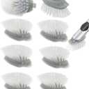Dish Cleaning Soap Dispensing Brush Refills for OXO Dish Brush - 8 Pack Brush Head Replacement for Scrubber (Grey)