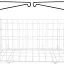 01 Wheelchair Basket, Metal Wheelchair Rear Basket, for Shopping, Travel, General Wheelchairs, Home,