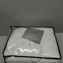 yescool Weighted Blanket for Adults (30 lbs, 88” x 104”, White) Cooling Heavy Blanket for Sleeping Perfect for 290-310 lbs, King Size Breathable Blanket with Premium Glass Bead