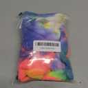 Dog Hoodie Tie Dye Dog Sweatshirt Chic Winter Clothes Ultra-Soft Warm Sweaters for Small Medium Dogs Fashion Pet Clothes for Dogs (Multicolor, M (Back: 12.99",Chest: 17.71", Neck: 14.96"))