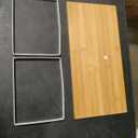 Dual Monitor Stand - Riser 2 Shelf Computer with Adjustable Length and Angle, Stands for Monitors, Desktop Organizer PC, Computer, Laptop