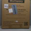 Mumeasy Baby Gate Extra Wide, 29.5-51'' Pressure Mounted Dog Gate with Walk Thru Door, Auto Close Pet Gate for House, Stairs, Doorways,Black