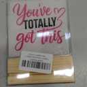 Self Care Mental Health Inspirational Gifts Positive Affirmations Acrylic Sign for Women Men Dad Mom Sister Friends Colleagues, You Are totally Got This Inspirational Quotes, Home Office Decorations