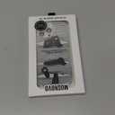 MOSNOVO Case for iPhone 13 Pro, [Buffertech 6.6ft Military-Grade Drop Protection] [Anti Peel Off Tech] Clear TPU Bumper Phone Case Cover Design - Hidden Black Cat