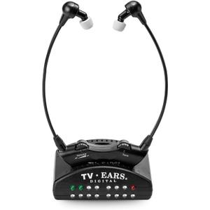 TV Ears Digital Wireless Headset System for Seniors  Personal Volume Control, TV Hearing Device, No Audio Delay, Plug-N-Play, Works with Most TV Brands, Ideal for Hearing Impaired  Model 11741