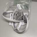 CANEOE Hallway Light Acrylic Modern LED Ceiling Light Fixtures Cool White 6000K Close to Ceiling Lights for Bedroom Bathroom Kitchen Balcony Corridor Stair Aisle Curved Creative Design Celing lamp