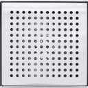 B&K 6-in L Circle Square Stainless Steel Linear Shower Drain