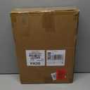 EAGMAK 3 Tier Rolling Cart, Round Metal Utility Cart with Lockable Wheels, Storage Cart Organizer Trolley with Mesh Shelves for Living Room, Kitchen, Bedroom, Office (White)