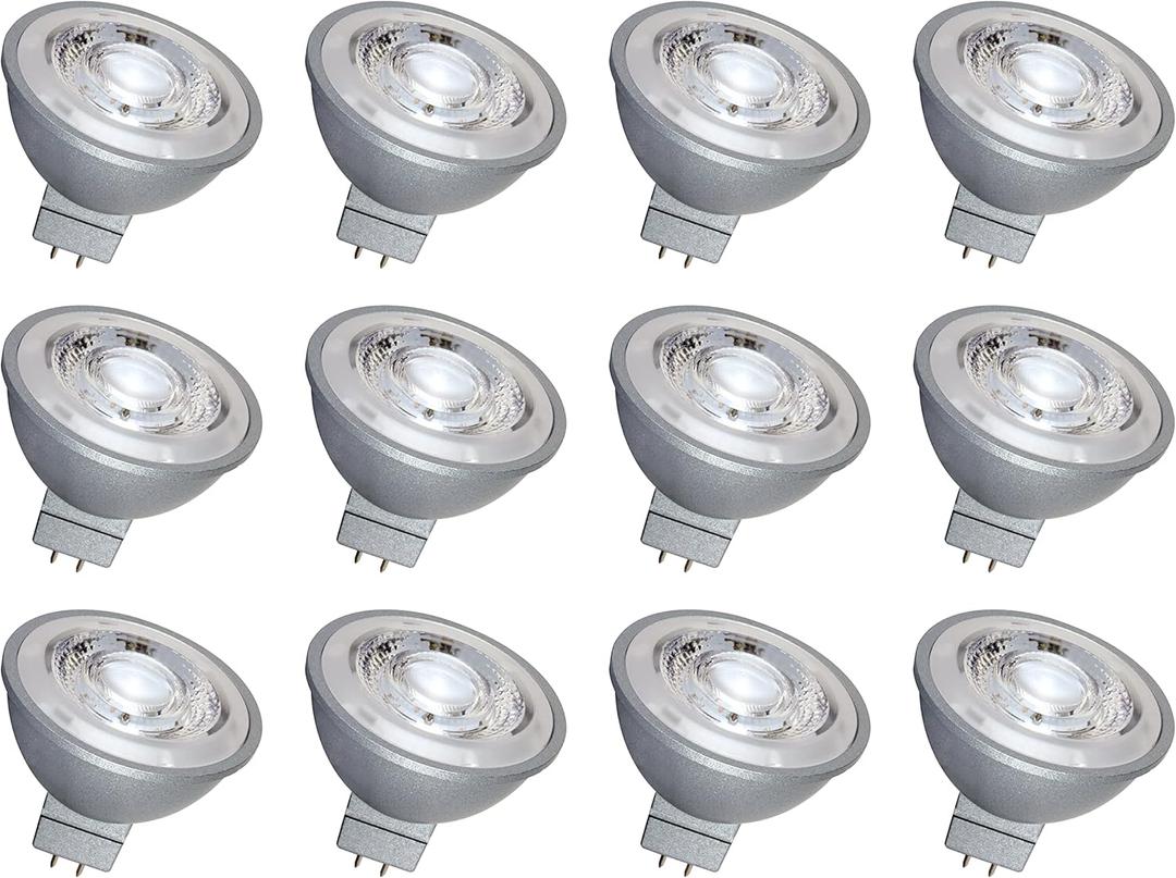 Satco S8640 8MR16/LED/40'/27K/90CRI/12V 12-Pack (2700k)