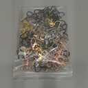 Swivel Clasp Hooks, Anezus 80Pcs Key Chain Clip Hooks, D Ring Clip Lanyard Hardware for Keychain Making, Lanyard Making, Purse Hardware, DIY Craft (3/4 Inside Width)